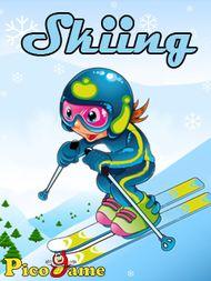 skiing mobile game